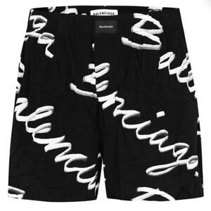 Balenciaga scribble shorts